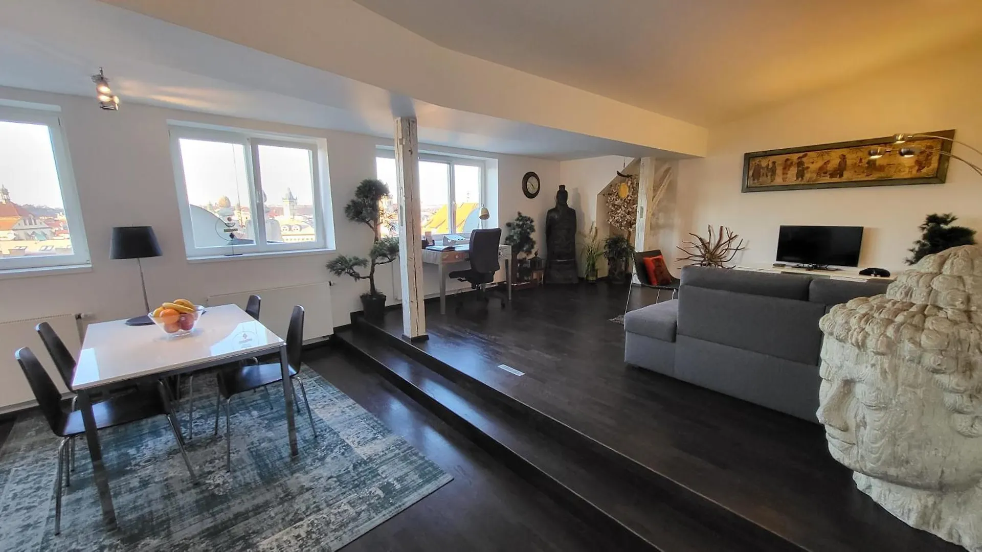 Luxury Apt - View Of The Center Of Prague Appartement