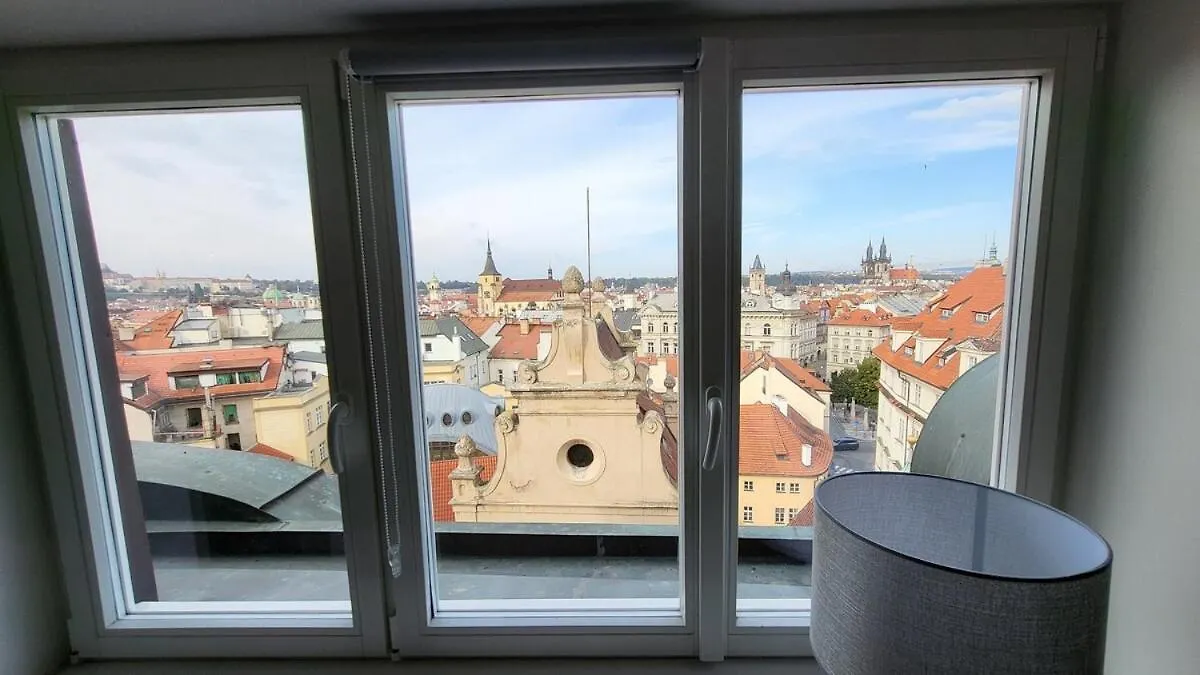 Luxury Apt - View Of The Center Of Prague Apartment