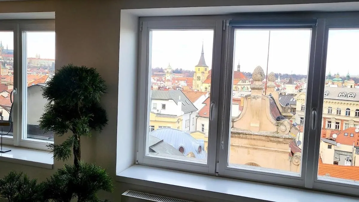 Luxury Apt - View Of The Center Of Prague 0*,